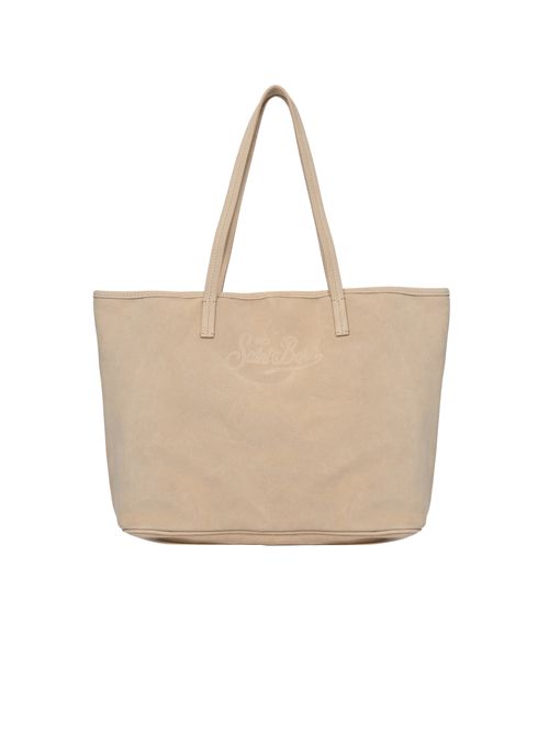 Borsa City regular in camoscio Beige Mc2 Saint Barth | CB000300102L